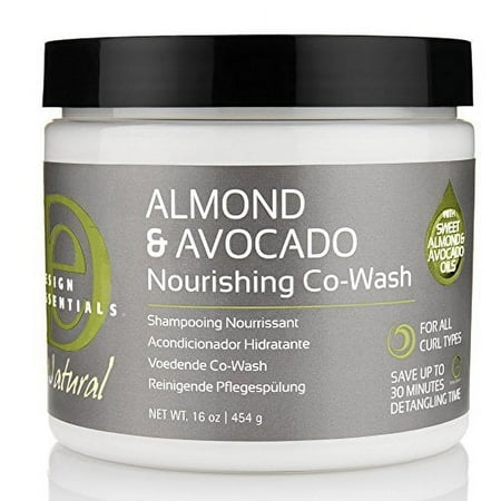 Design Essentials Natural Almond & Avocado Nourishing Co-Wash, 16 oz