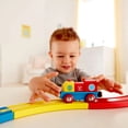 thumbnail image 6 of Hape: Brave Little Engine - Red-Yellow-Blue - Train Locomotive, Wooden Toy, Magnetic Linking Capability, Battery-Operated, Toddlers & Kids 18 Months+, 6 of 7
