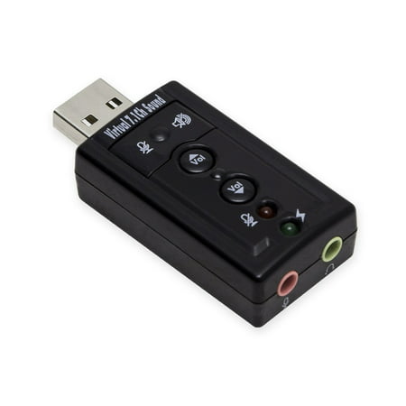 USB 2.0 External Virtual 7.1 Surround Sound (Best Surround Sound Card)