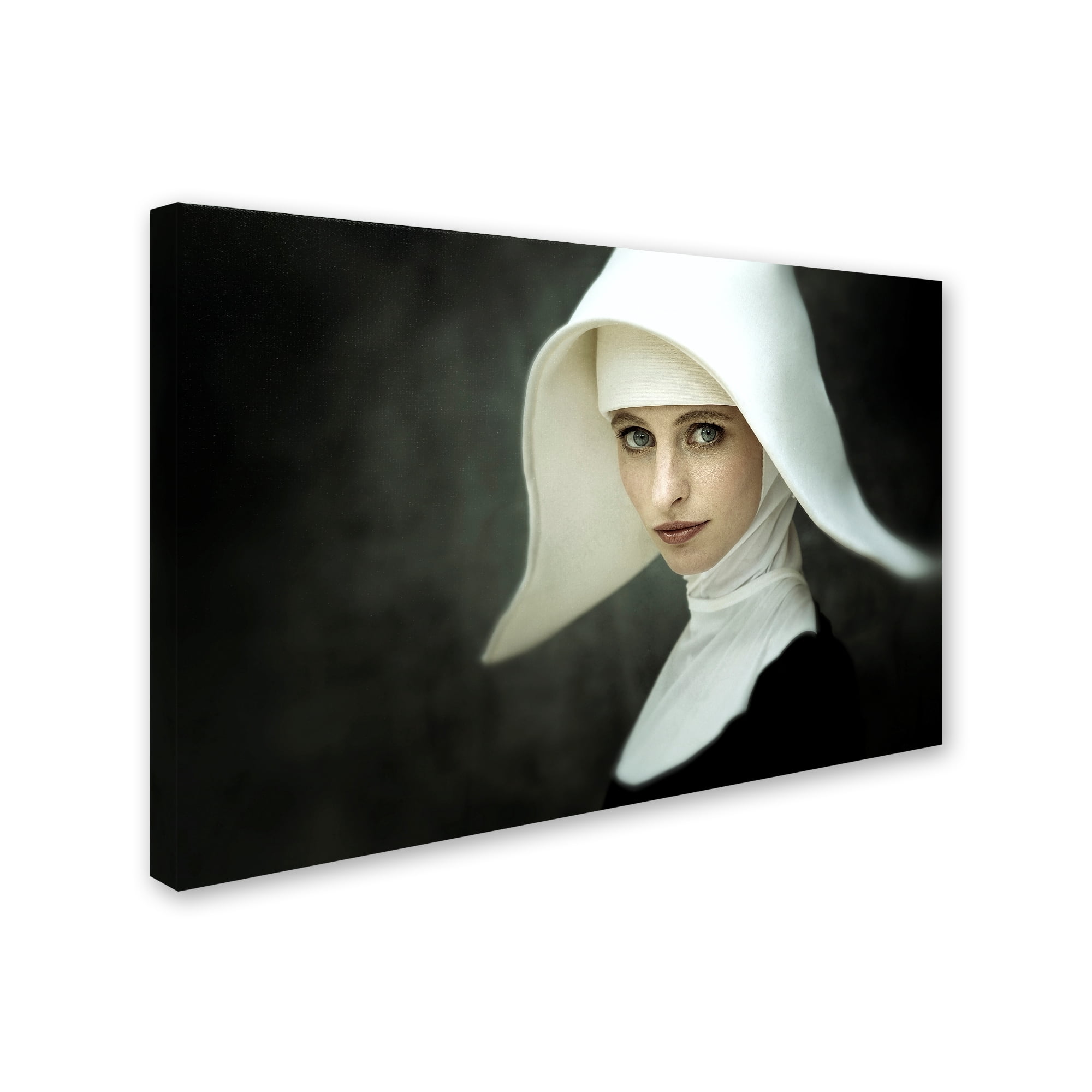 Trademark Fine Art 'The Nun' Canvas Art by Kenp