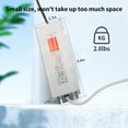 thumbnail image 2 of LMENGER Waterproof SMV150W 12V 12.5A Power Supply DC Constant Voltage LED Driver Input 85-132/170-264VAC with Thick Power Cords Suitable for Light Strips, Advertising Light Boxes, 2 of 6