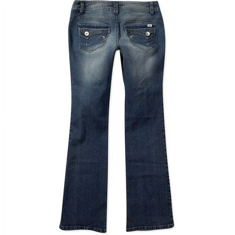 L.E.I. Juniors Distressed Bootcut Jeans Walmart