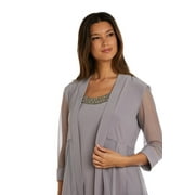 R&M Richards Short Mother of the Bride Plus Size Dress 8442W