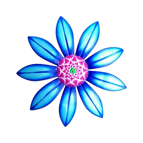 Xihbxyly Decoración de Pared con Flores de Hierro, Un Toque Vívido para El Hogar, Artesanía de Metal, para Uso En Interiores y Exteriores, Letrero de Bienvenida para Puerta de Entrada y Jardín, Encan
