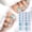 JF-16, variant on Gradient Glitter Toenail Stickers Full Cover Shiny Gold Glitter Toe Nail Art Decals for Women Girls