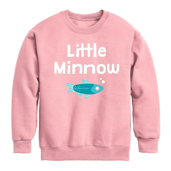Instant Message - Little Minnow - Toddler & Youth Crewneck Fleece Sweatshirt