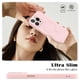 thumbnail image 2 of Funda magnética de silicona Newseego para iPhone 15 Pro Max, rosa, 2 of 7