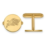 Navy Cuff Links (Gold Plated)