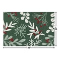 thumbnail image 4 of Holiday Time Green Holly 20" x 30" Accent Rug, 4 of 9