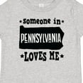 thumbnail image 4 of Inktastic Someone in Pennsylvania Loves Me Boys or Girls Baby T-Shirt, 4 of 5