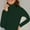 Green, variant on Delayuji Womens Long Sleeve Tops Solid Color Turtleneck Knit Base Shirt In Autumn and Winter with Women's Sweater To Wear The Top Womens Tops Blue One Size