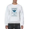 thumbnail image 2 of Santorini Ouzo Spritz Island Escape Men's Sweatshirt, 2 of 3