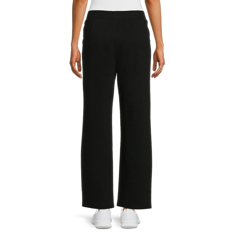 Athletic Works Women's Fleece Pants with Pockets, Sizes XS-3XL 