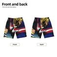 thumbnail image 2 of My Hero Academia Swim Trunk, Beach Board Shorts For Boys Girls, Quick Dry Swimsuit With Mesh Linning, Swimming Trunks For Kids Teens, 2 of 9