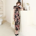 thumbnail image 1 of Vestido cheongsam largo de verano y otoño Vestido de mujer ajustado Rendimiento, 1 of 6