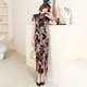 thumbnail image 1 of Vestido cheongsam largo de verano y otoño Vestido de mujer ajustado Rendimiento, 1 of 4