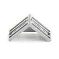thumbnail image 4 of Soporte de esquina, 5 piezas de aleación de aluminio en forma de LL, soporte de ángulo recto, diseño fácil de usar, 4 of 9