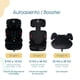 thumbnail image 2 of Autoasiento Bebe Para Carro Silla Seguridad Modelo Negro 9 a 36 Kg, 2 of 4