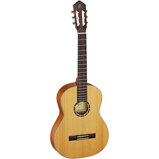 Ortega Guitars R131 Family Series Pro Nylon 6-String Guitar with Solid Cedar Top, Mahogany Body, Satin Finish