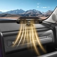 thumbnail image 3 of Portable Heater for Car, 2 in 1 Fast Heating & Cooling Function, 360 Degree Rotary, 150W Portable Windshield Defroster Demister with Air Fan, Car Heating Fan, 3 of 9