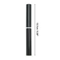 thumbnail image 2 of Unique Bargains 1 Pc Round Head Lip Brush for Business Travel Black Synthetic Fiber Hair Aluminum Tube, 2 of 5
