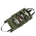 thumbnail image 1 of Car Seat Back Hardware Storage Tool Canvas Roll Plier Screwdriver Spanner Bag, 1 of 1