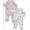 Purple Pushup, variant on Wonder Nation Organic Cotton Baby Two-Way Zipper Footed Sleep N Play Pajamas, 2-Pack, Sizes Preemie–6/9 Months