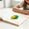 thumbnail image 6 of FEOLGEHLY 10PCS Fruit Shapes Erasers, Pencil Eraser, Eraser for Office, Under 2$ Pencil Erasers for Writing Drawing, Office Supplies, Stationery, Clean Erasing, No Smudge, Novelty Design (Green), 6 of 7