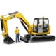 thumbnail image 1 of Mini excavadora Bruder Toys con obrero Juguetes/Modelismo/Autos a Escala, 1 of 1