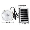 thumbnail image 2 of Boovnll Solar Lights Outdoor, Led Light Solar Light Solar Ceiling Light Interior Decoration Light Corridor Aisle Light Sense Remote Control Two-In-One, Solar Lights Outdoor Waterproof, 2 of 2