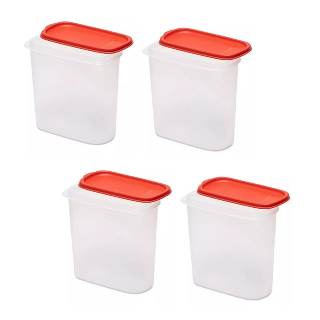 Tupperware smart savers Capacité de 1,7 L Ensemble de 4 Contenants de Rangement Secs pour Cuisine
