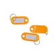 thumbnail image 5 of 50 etiquetas de plástico para llaves, identificación de equipaje con naranja, 5 of 9