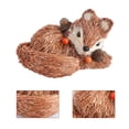 thumbnail image 3 of 1Pc Hand-woven Straw Adornment Emulation Animal Easter Desktop Ornament, 3 of 8