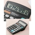 thumbnail image 4 of REK 837s12 Solar Calculator Desktop Large Screen Power Computer Financial Accounting Calculator, 4 of 4