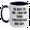 White/Navy, variant on Be Nice to Me, I May Be Your Firefighter One Day, Funny Firefighter Gifts, Birthday Unique Gifts from Family to Firefighter, Two Tone Coffee Mug
