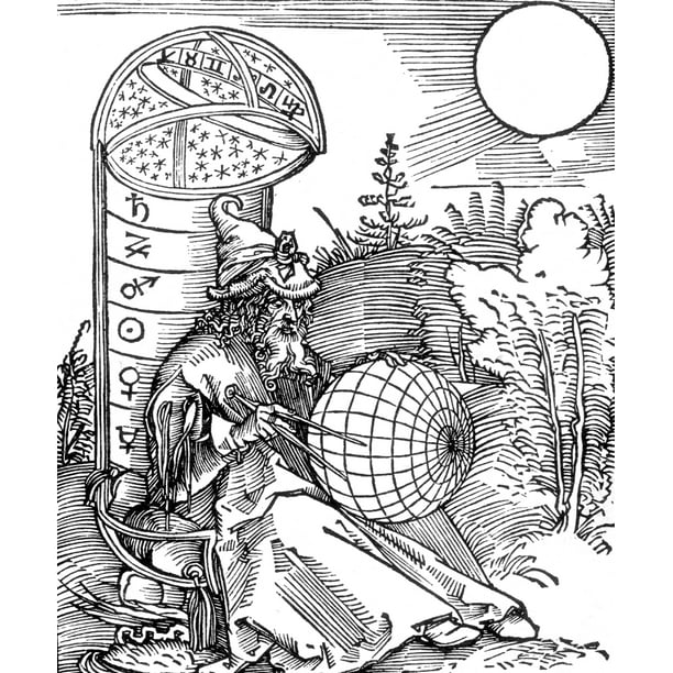 Title Page Messahalah De Scientia Motus Orbis 1504 Poster Print By Science Source Walmart Com Walmart Com