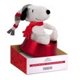 thumbnail image 2 of Hallmark 9.75" Christmas Tree Topper (Peanuts Plush Fabric), 2 of 6