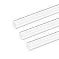 thumbnail image 3 of Uxcell Acrylic Square Rod,10mmx10mmx20inch Plastic Rod Solid PMMA Bar 3Pcs, 3 of 5