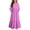 Z70 Pink, variant on Mifsaly Little Girl Dresses Ruffle Half Sleeve A-Line Tiered Long Dress Comfortable Flowy Casual Summer Beach Sundress with Pockets