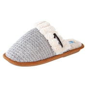 Willowbee Kady Cashmere Slippers Women I Memory Foam Sole I Lined with Faux Fur I Comfortable Slippers I House Shoes I Light Grey 8 M US