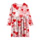 thumbnail image 5 of Vestidos de Manga Larga de las Niñas Tamaño 7-8 Elástico A-Línea Twirly Skater Cuello Redondo Escuela Casual, Manga Larga Vestido de Línea para Mujeres, 5 of 6