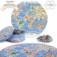thumbnail image 2 of Rompecabezas Bopster World Map 1000 piezas para adultos, 2 of 9