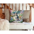 thumbnail image 3 of Catahoula Spring Path Throw Pillow 14 in x 14 in, 3 of 4