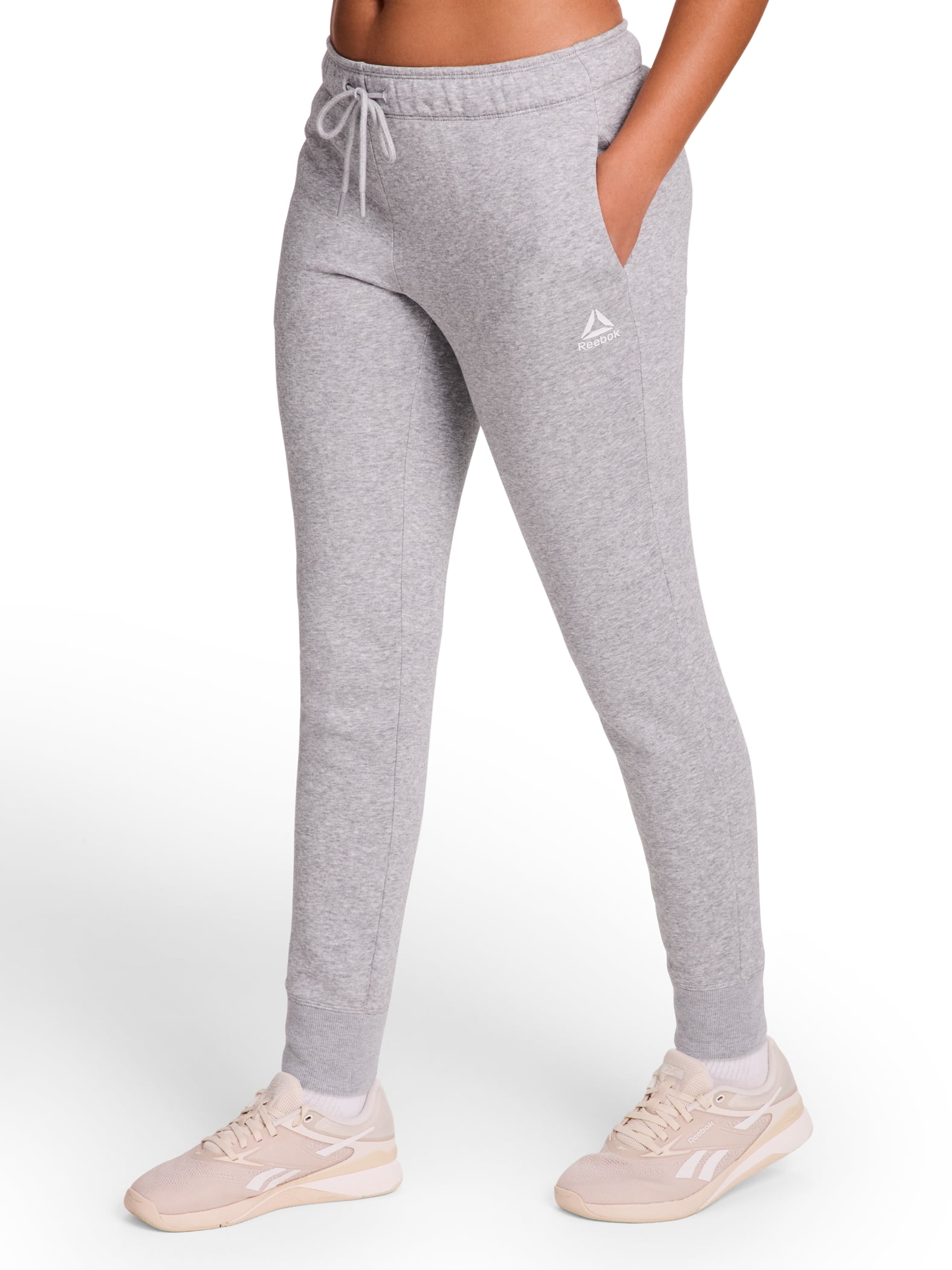 Reebok Women's and Women's Plus Game Day Fleece Jogger Pants, Sizes XS-4X