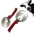 thumbnail image 1 of Peine de pelo de vaca reversible CHAO, Paquete de 2, Acero inoxidable, Peine para ganado, caballo, oveja, 1 of 5