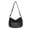 Black, variant on Black Denim Purse Crossbody Bags, Boho Hobo Crossbody Bags for Women, Casual Hippie Travel Purse with Lots of Pockets