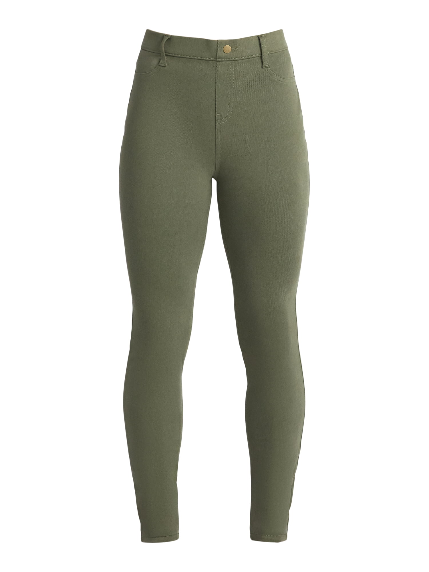 Time and Tru Women's High Rise Jeggings, 29" Inseam, Sizes XS-XXXL