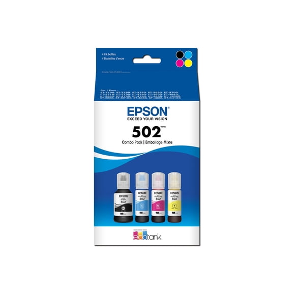 EPSON T502 Dye Color Black and