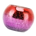 thumbnail image 3 of Chandelier en Verre, Chandelier Galvanisé Épaissi Base Fendue Motif Rouge Violet Rétro Progressif pour Fête, 3 of 8