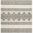 thumbnail image 2 of SAFAVIEH Natura Christabella Geometric Area Rug, Ivory/Grey, 6' x 6' Square, 2 of 7